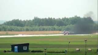 Polish Mig29 amazing takeoff for display [upl. by Auhsuj]