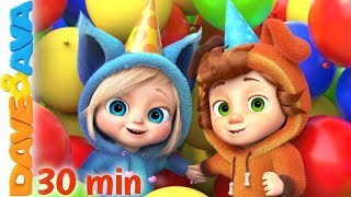 🎁 Happy Birthday  Baby Songs and Nursery Rhymes by Dave and Ava 🎁 [upl. by Yerbua644]