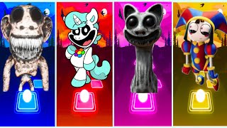 Pomni abstracted VS POU Vs Poppy Playtime 3 CatNap VS SMILING CRITTERS ANIMATRONIC VS Zoonomaly [upl. by Gilead]