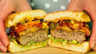 🍔 La recette du meilleur burger  Le Fast SavoureuxTV [upl. by Idnyc414]