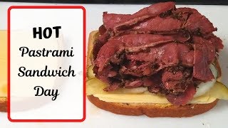 Hot Pastrami Sandwich Recipe [upl. by Burkitt]