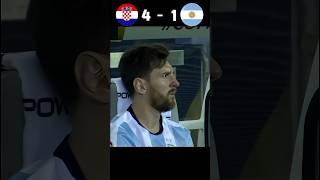 penalty shootout  Croatia vs Argentina  highlight messi sad time goals [upl. by Scheck997]