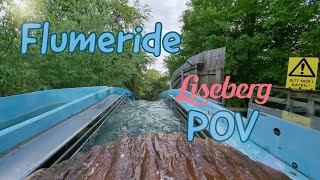 Flumeride  Liseberg POV 4K 60FPS  Liseberg Test Evening 2021 [upl. by Pattani]