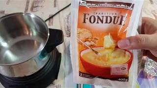 Recette de Fondue au Fromage sans alcool pour grands et petits  Idées plat pour lhiver en famille [upl. by Vedette]