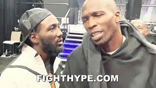 TERENCE CRAWFORD PUNKS CHAD JOHNSON amp MAKES HIM CHANGE ENERGY AFTER CALLING OUT HIM amp ANDRE WARD [upl. by Griggs952]