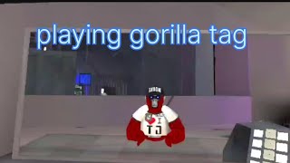 Tagging children in Gorilla tag [upl. by Nahtnaoj]