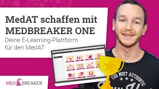 MedAT schaffen mit MEDBREAKER ONE  ELearning für den MedAT 💻 [upl. by Forcier]