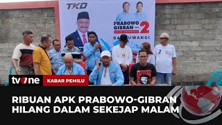 WADUH Alat Kampanye PrabowoGibran Hilang  Kabar Pemilu tvOne [upl. by Udale]