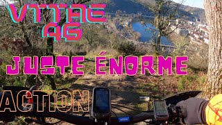 juste énorme un terrain de jeux magnifique pour vtt vttae le Mont Saint Cyr [upl. by Nitsugua415]