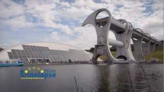 Falkirk wheel time lapse [upl. by Haslett]