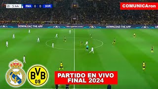 REAL MADRID 20 BORUSSIA DORTMUND REACCIÓN EN VIVO  FINAL CHAMPIONS LEAGUE 2024 [upl. by Cherise]