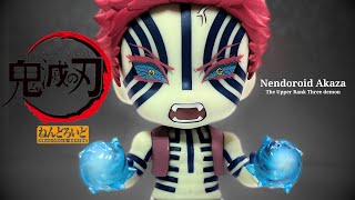 Nendoroid Akaza Unboxing  Upper Rank Three Demon  Demon Slayer Kimetsu no Yaiba [upl. by Graig]