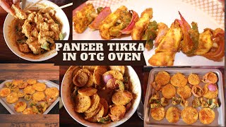 Delicious Paneer Tikka amp Vegetable Recipe in Bajaj OTG  Beginners Guide [upl. by Iblok431]