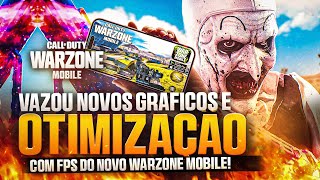 VAZOU OTIMIZAÇÃO E NOVOS GRAFICOS DO NOVO WARZONE MOBILE🔥🔥🔥 [upl. by Arada]