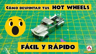 Cómo Despintar un Hot Wheels de la Forma más Fácil y Rápida [upl. by Phaih707]