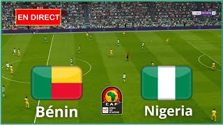 match Nigeria vs Bénin en direct Éliminatoires de la Coupe dAfrique complet simulation Gameplay PC [upl. by Saltzman710]