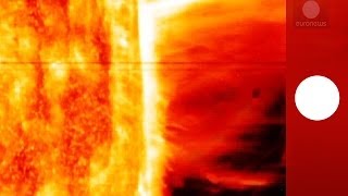 Importante éruption solaire filmée par la NASA [upl. by Artekal224]