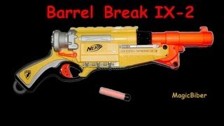 Unboxing und Review Nerf Barrel Break IX2 deutsch [upl. by Weinshienk]