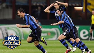 Five years ago today Dejan Stankovic scored this incredible goal in the UCL  FOX SOCCER [upl. by Adlesirk]