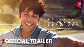 Srikanth  Official Trailer  Rajkummar Rao Jyothika Alaya F  In Cinemas 10th May 2024 [upl. by Pirbhai]