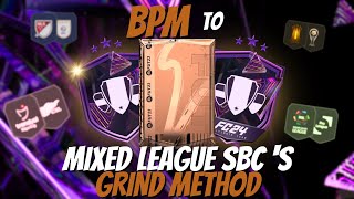 How to complete BPM to MIXED LEAGUE SBC  GRIND [upl. by Hera]