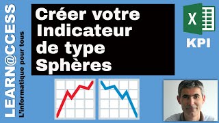 Excel  Comment créer un Indicateur de type Sphères Empilées [upl. by Doherty]