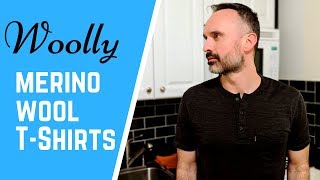 Merino Wool Shirt Woolly T Shirt and Henley First Impression [upl. by Lesab96]