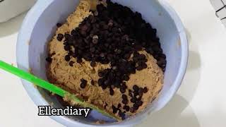 Chocochip cookieskue kering lebaranellendiary9139 [upl. by Yellhsa692]