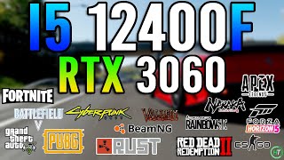 Intel i5 12400F  RTX 3060 12GB  Tested in 15 Games [upl. by Colley]