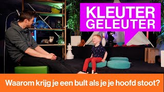 Waarom krijg je een bult als je je hoofd stoot  Kleutergeleuter [upl. by Adaran4]