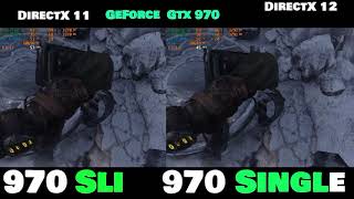 Metro Exodus GTX 970 sli vs GTX 970 single GPU ULTRA SET [upl. by Ayyidas778]