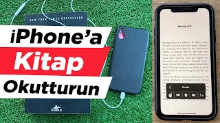 iPhonelarınıza Kitap Okutturun  iOS Kindle Uygulamasındaki Tüm Kitaplarınızı Size Okusun [upl. by Shaff352]