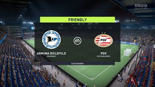 ⚽ Arminia Bielefeld vs PSV ⚽  Club Friendlies 09072022  Fifa 22 [upl. by Jeuz]