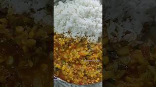 Lauki Ki Sabji 🍛shorts lauki laukikisabji Kaddu ki sabzi with rice 🍛 [upl. by Innek]