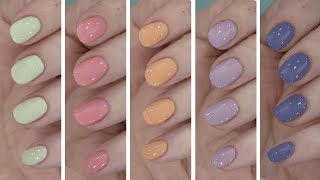 Dazzle Dry Spring 2024  Spring In Bloom Collection Nail Polish Swatches [upl. by Jarlen]