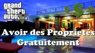 GTA V  Avoir Des Proprietés Gratuitement TUTO [upl. by Sandry]