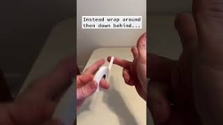 How to tape an injured thumb for BJJ [upl. by Nowed]