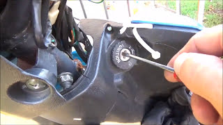 How To Start A Scooter With A Screwdriver [upl. by Atinnor]