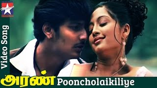 Aran Tamil Movie Songs HD  Pooncholaikiliye Song  Jeeva  Gopika  Mohanlal  RB Choudary [upl. by Ime]