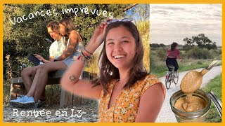 WEEKLY VLOG 1 Vacances imprévues rentrée en STAPS pâte à tartiner maison [upl. by Cirded]