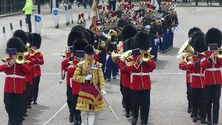 Entente Cordiale 120th Anniversary  The Band of the Grenadier Guards and La Garde Republicane [upl. by Shepp]