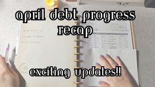 April Debt Update Exciting Progress And Big News [upl. by Griffiths]