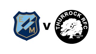 Thurrock vs Eton Manor Home 211023 KO 230 TBC [upl. by Ayalat]