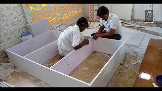 How To Make Bed From Amulya WPC Board [upl. by Noslrac]