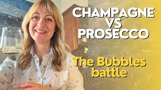 Champagne vs Prosecco The Bubbles battle [upl. by Kennan355]