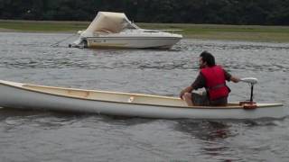 Newton Boatworks 15 electric canoe [upl. by Teressa]