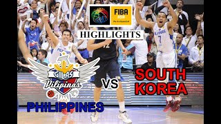 Gilas Pilipinas vs South Korea FIBA Asia 2013 Highlights [upl. by Perri]