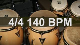 🔴 140 BPM Latin Percusión Metronome [upl. by Niwri448]