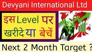 DEVYANI INTERNATIONAL LTD SHARE NEWS  NEXT TARGET  LATEST NEWS  STOCK devyaniinternational [upl. by Anihtyc]