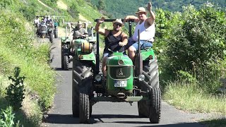 7 Traktortreffen in Mesenich  Mosel mit großer Ausfahrt am 16062022 [upl. by Claire]